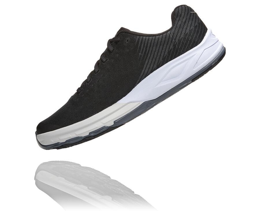 Zapatillas Running Hoka One One Hombre - Evo Carbon Rocket - Negras/Blancas - XGM576493